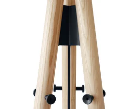 Kiila Coat Stand, clear/black