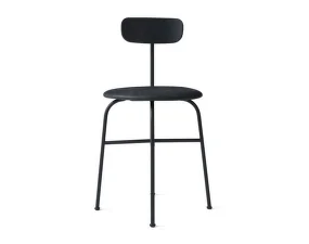 Afteroom Dining Chair, black leather