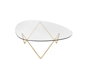 Pedrera Coffee Table, brass