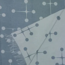 Eames Wool Blanket, light blue