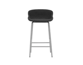 Hyg Barstool 65 cm Full Upholstery, grey/Main Line Flax