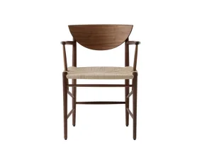 Drawn HM4 Chair, walnut