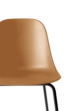 Harbour Side Chair Steel Base, khaki