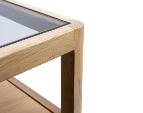 Spindle Bedside Table, oak