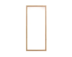 Light Frame Floor Mirror, oak