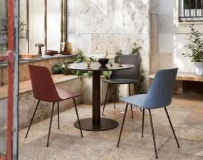 Rely HW6 Chair, black/light blue