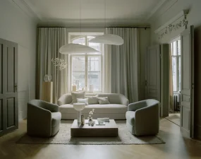 Covent 3-seater Sofa Deep, Barnum dark taupe