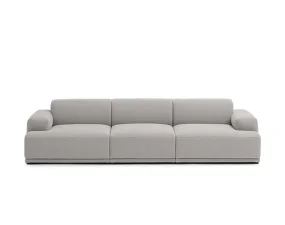 Connect Soft 3 seater Sofa, Configuration 1, Clay 12