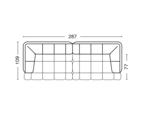 Quilton Sofa Combination 1, Linara 196