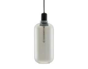 Amp Lamp Large, smoke/black
