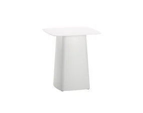 Metal Side Table Medium, soft white