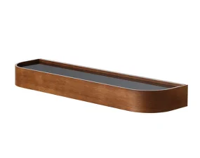 Epoch Shelf 79, dark stained oak