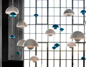 Flowerpot VP2 Pendant, matt white