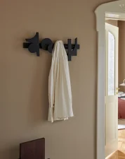 Cupe Wall Rack, black