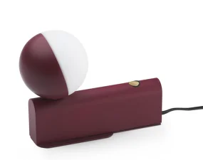 Balancer Mini Wall/Table Lamp, cherry red