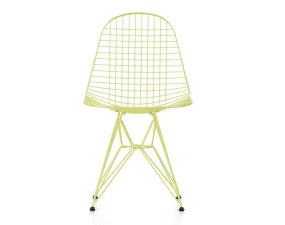 Wire Chair DKR, citron