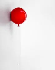 Memory Wall 250 PC881 Lamp, red