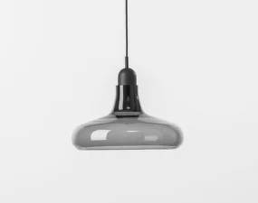 Shadows XL PC911 Pendant Lamp, smoke grey / black stained oak