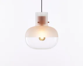 Awa Medium PC1129 Pendant Lamp, clear / copper