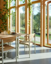 Pelagus Armchair, light ivory