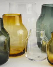 Silent Vase 20, burnt orange