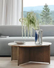 Cling Coffee Table 90, smoked oak
