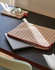 Logo Laptop Cover, burgundy