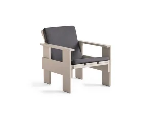 Crate Lounge Chair Folding Cushion, anthracite