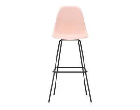 Eames Plastic Bar Stool High, pale rose
