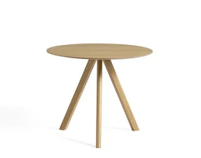 Copenhague CPH 20 Table Ø90, oak/oak veneer