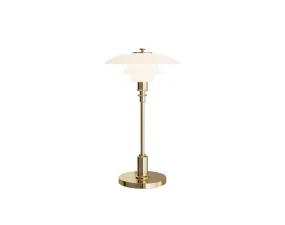 PH 2/1 Portable Lamp, brass metallised