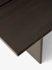 Ita OS2 Dining Table, dark stained oak