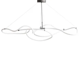 Ghost Chandelier Big, neon (5m)