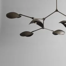Stingray Chandelier, bronze (5m)