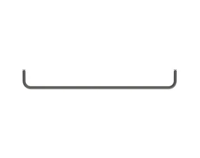 String Closet Rod 78, dark grey