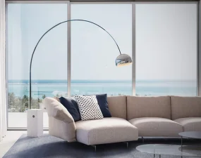 Arco LED Floor Lamp, steel