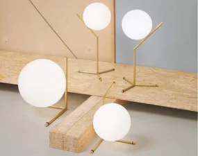IC T3 Table Lamp, brass