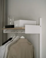 Wardrobe Shelf 1, oak/white