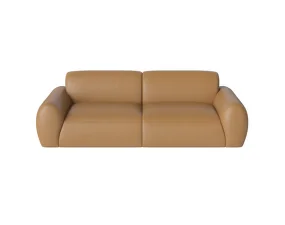 Núvol Sofa 2 Small Corners, light cognac
