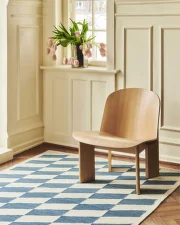 Chisel Lounge Chair, oak