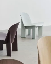 Chisel Lounge Chair, eucalyptus