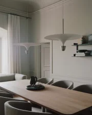 Kantarell Ø60 Pendant Lamp, nickel