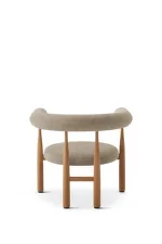 Bukowski Lounge Chair, oak/Moss 17