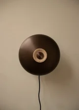Reverse Wall Lamp, sand/bronzed