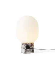 JWDA Table Lamp, Calacatta Viola