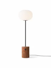 JWDA Floor Lamp, red travertine