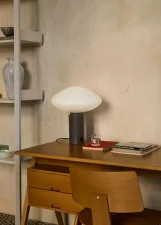 Mist AP17 Table Lamp, Grigio Caldo
