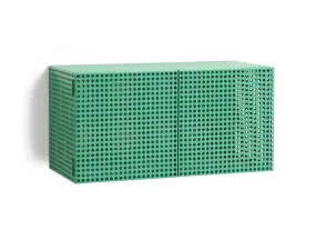Perforated Cabinet Wall Small, soft jade