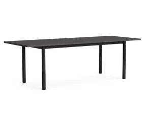 Annex Overhang Table 240x90, charcoal/dark grey