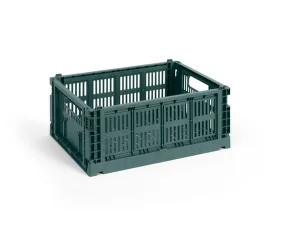 Colour Crate Medium, dark green